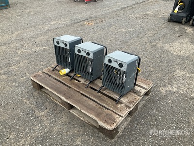 Quantity of (3) 2014 Rhino FH3 Space Heater