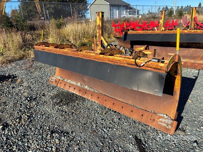 Craig 11 ft 2 Way Snow Plow - Fits Wheel Loader