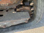 Chassis with Desgaste de las poleas intermedias posteriores