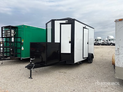 2026 Empire 7X12SA Mobile Restroom Trailer