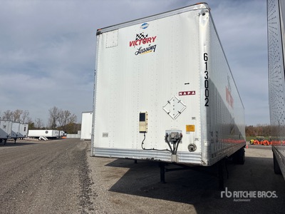 2013 Utility 53 ft x 102 in T/A Van Trailer