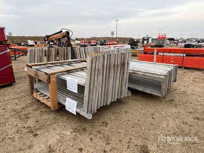 Quantity of (48) Aluminum Handrails