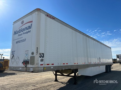2012 Great Dane 53 ft x 102 in T/A Van Trailer