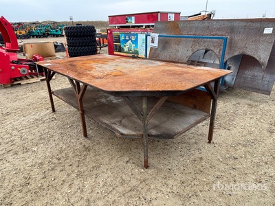 Steel Welding Shop Table
