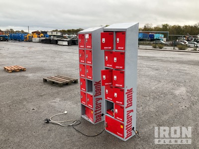 Quantity of (2) Battery Bank Tool Cabinet