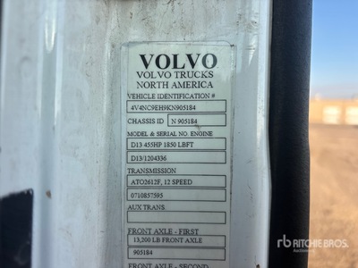 2020 Volvo VNL Sleeper Truck Tractor
