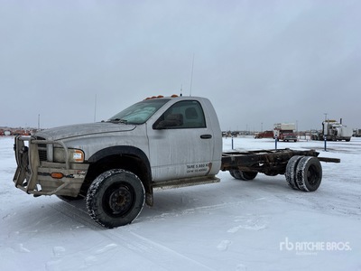 2008 Dodge Ram 5500 4x4 Cab and Chassis