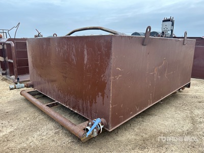 Open Top Skid-Mounted Insert Mud Tank