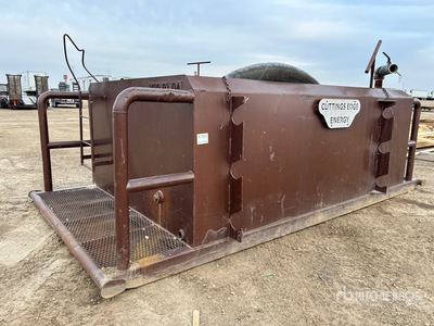 Open Top Skid-Mounted Process Mud Tank