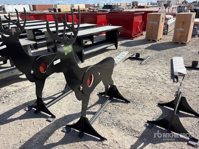 2026 Kit Containers AR500ATDEER Shooting Target (Unused)