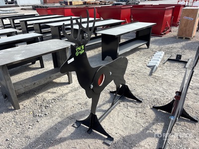 2026 Kit Containers AR500ATDEER Shooting Target (Unused)