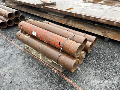 Quantity of (6) 4 ft 9 in Trench Box Spreaders