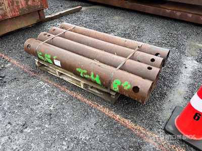 Quantity of (4) 5 ft 6 in Trench Box Spreaders