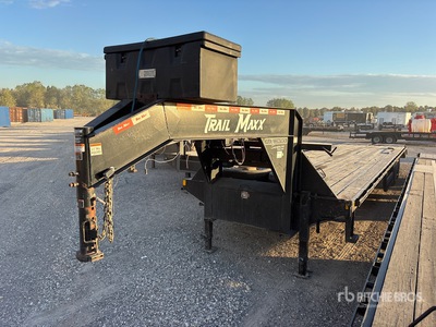 2025 Trailmaxx MAX212-40 40 ft T/A Gooseneck Apparatuur aanhangwagen