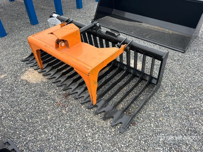 2026 Kit Containers QT-SG-S76-V3 76 in Skeleton Skid Steer Grapple (Unused)