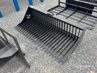 2026 Kit Containers QT-SB-H72-F 72 in Skeleton Skid Steer Bucket (Unused)