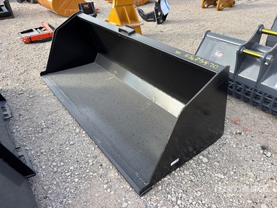 2026 Kit Containers QT-SNB-84 84 in Snow & Litter Skid Steer Bucket (Unused)