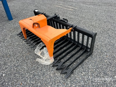 2026 Kit Containers QT-SG-S76-V3 76 in Skeleton Skid Steer Grapple (Unused)