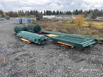 6 ft 8 in x 5 ft 8 in Chain Link Transenne da cantiere
