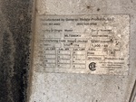 General Appearance with Unit Serial Number
