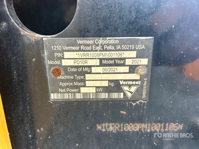 2021 Vermeer PD10R   Crawler Mounted Post Driver