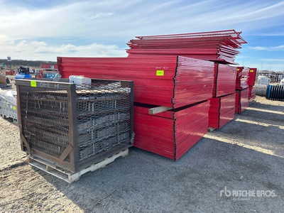 Quantity of (267) 9 ft 6 in x 6 ft Transenne da cantiere