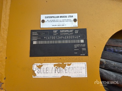 2004 Cat 12H Motoconformadora / Motor Grader