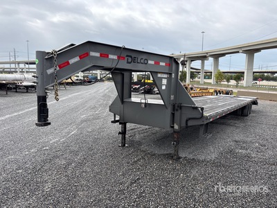 2025 Delco 40 ft T/A Gooseneck Equipment Trailer