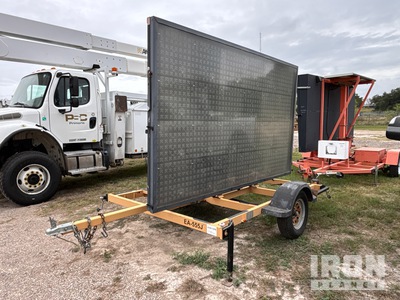 2014 (unverified) Precision SMC2000FMST Solar Message Board