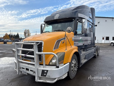 2011 Volvo VNL 6x4 Sleeper Truck Tractor
