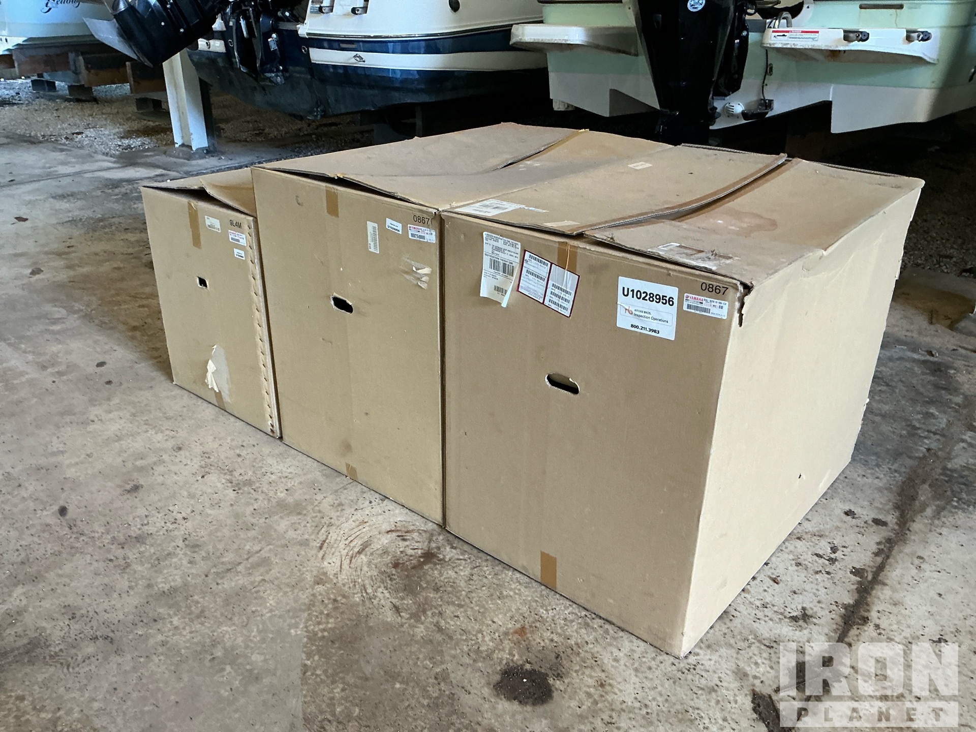 Quantity of (3) Boxes of Yamaha Outboard motor cover for 200,300,350 serie - Fits Yamaha