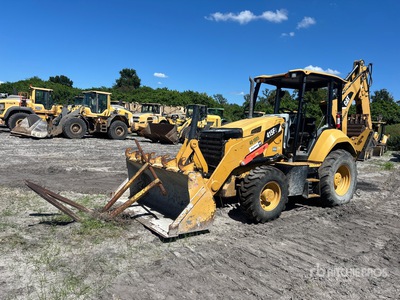 2017 Cat 415F2 4x4 Backhoe Loader