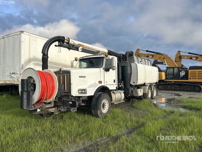 VACALL AJV1215 on 2017 Kenworth T800 6x4 Vacuum Excavator Truck