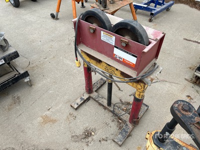 Lj Welding 1900 lbs Electric Roller Pipe Stand