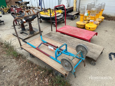 Quantity of (3) Platform Shop Carts