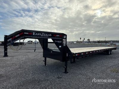 2026 East Texas 38 ft T/A Gooseneck Remolque Portamaquinaria