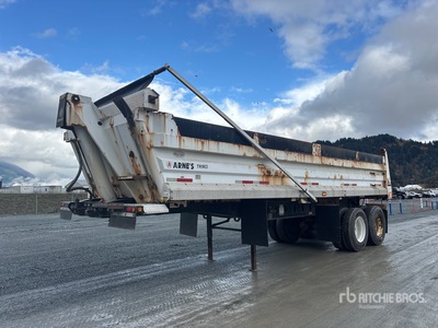 2014 Arnes 26 ft T/A End Dump Trailer