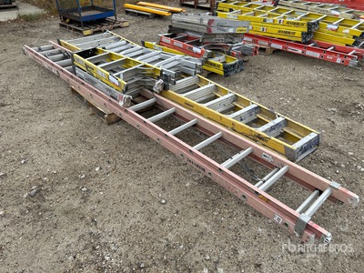 Quantity of (5) Miscellaneous Ladder