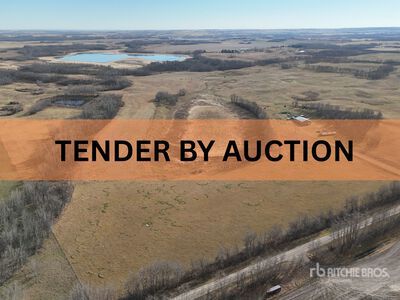Delburne, AB SW 23-37-24-W4 160 +/- Acres on Title Home Quarter