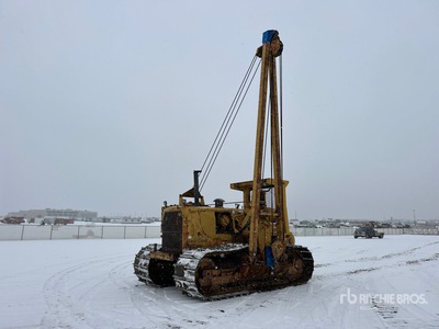 1985 Cat D7G Equipo de tendido de cañerías w/ Midwestern M60C Conversion