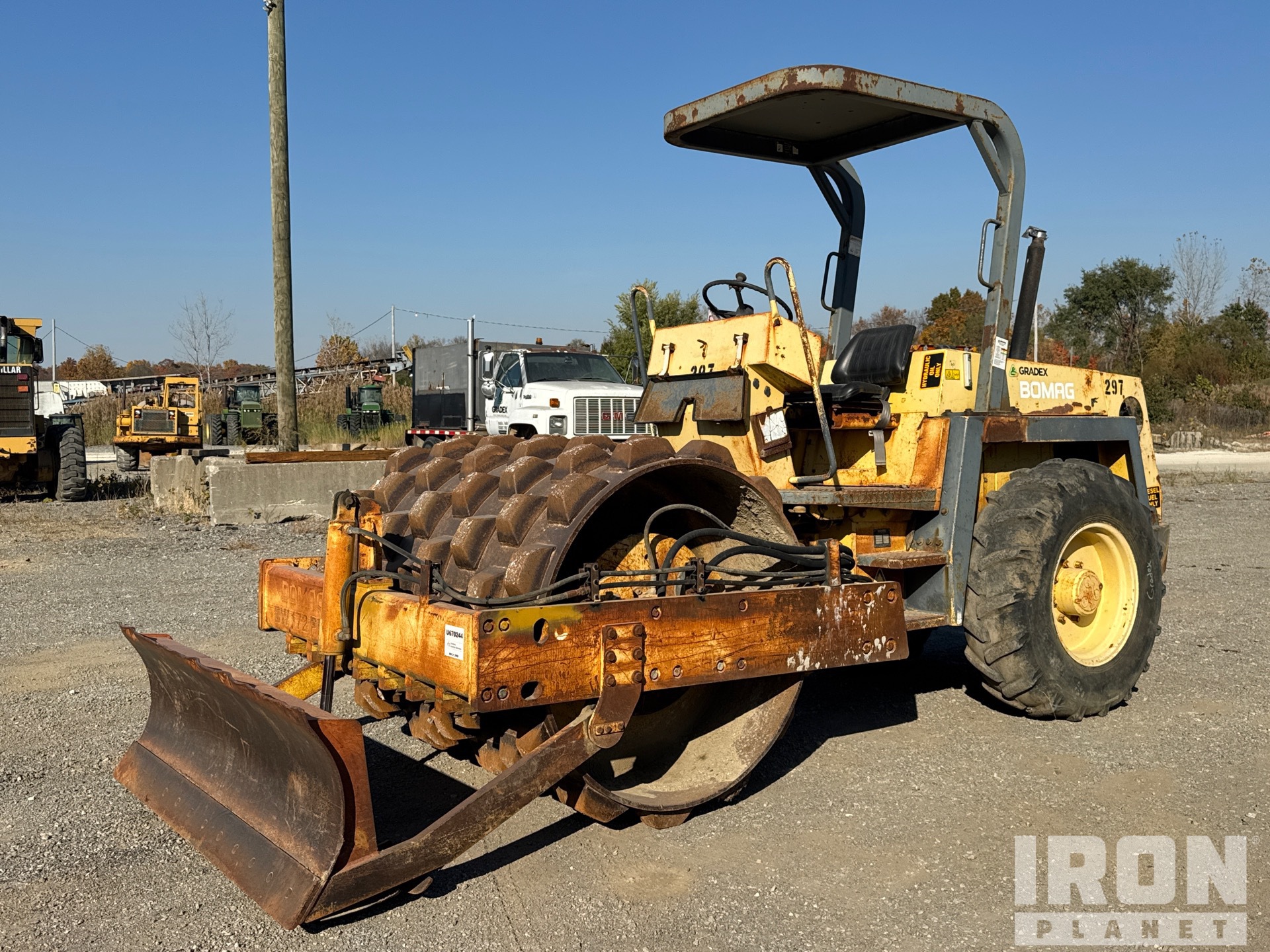 1995 Bomag BW172PDB-2 Padfoot Drum Compactor