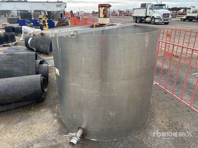Electric 1900L Stainless Steel Mixing Tank