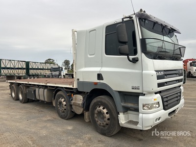 2019 DAF CF85.510 8x4 Twin-Steer Flatbed Truck