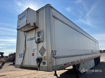 2013 Utility 53 ft x 102 in Tri/A Heated Van Trailer
