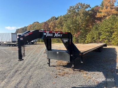 2026 Trail Maxx MAX27-40 4400 lb 40 ft T/A Gooseneck Equipment Trailer