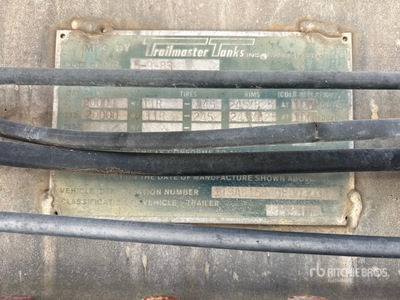 1983 TRMA Wassertank-Anhänger