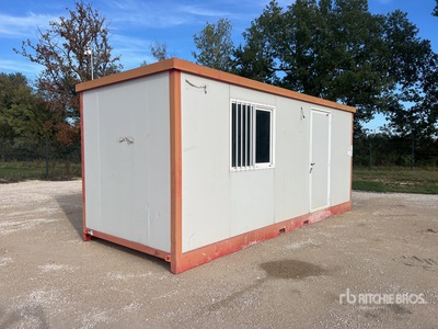 Bungalow De Chantier Roadwork Cabin هيكل محمول