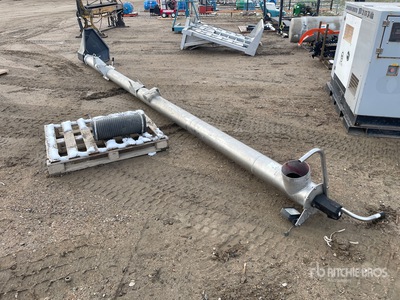 Romafa 8 in x 22 ft Stainless Steel Loading Grain Auger