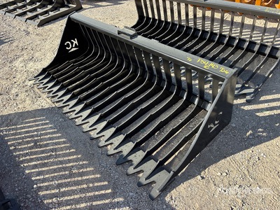 2026 Kit Containers 76 in Skeleton Skid Steer Bucket (Unused)