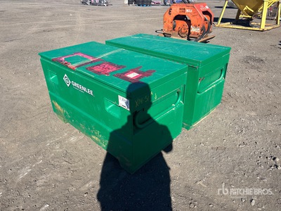 Quantity of (2) Greenlee Job Site Box